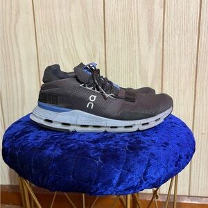 On Men's CloudTec Athletic Shoes in Black and Gray